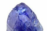 Brilliant Blue-Violet Tanzanite Crystal - Merelani Hills, Tanzania #206041-10